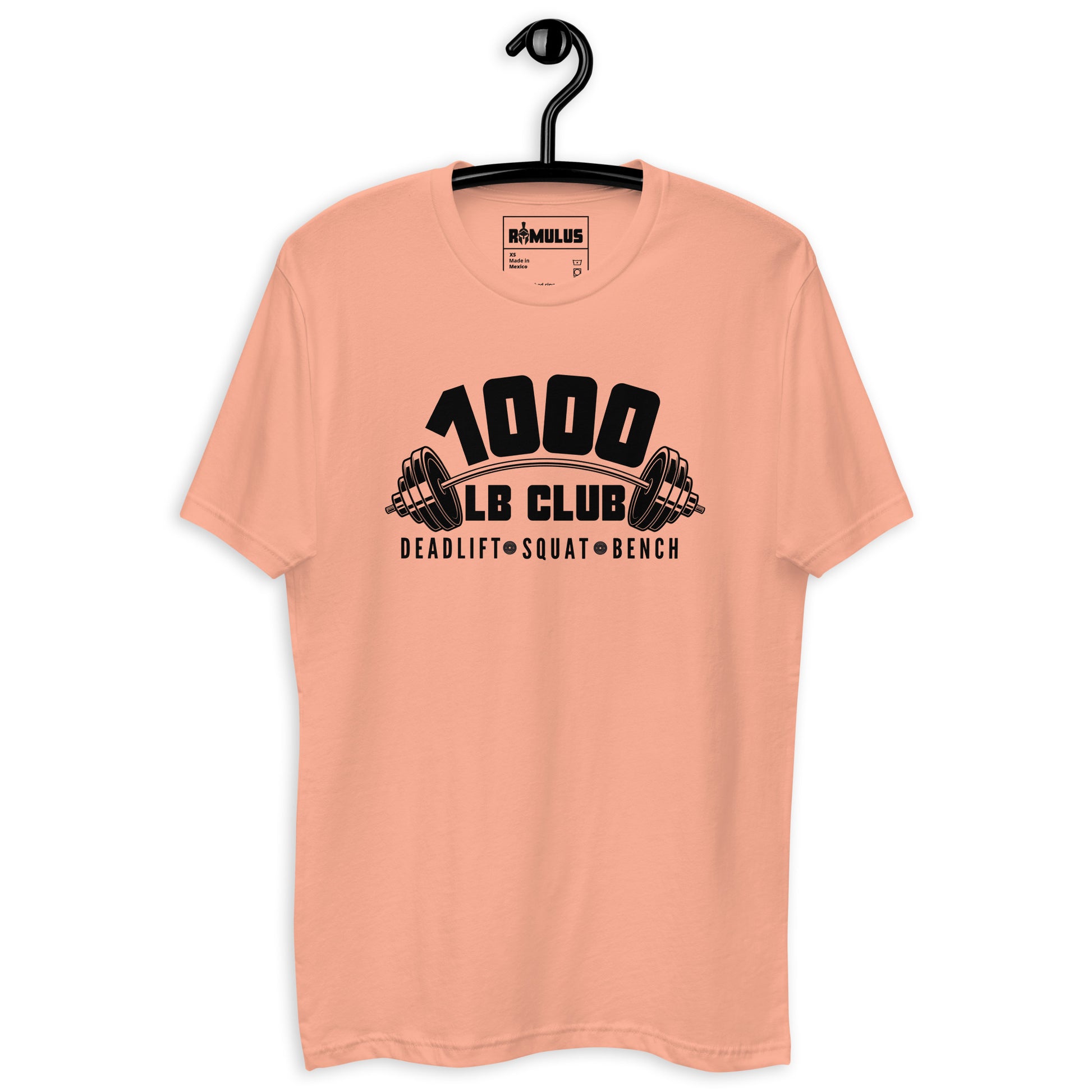 Romulus 1000lb Club Fitted T-shirt Romulus