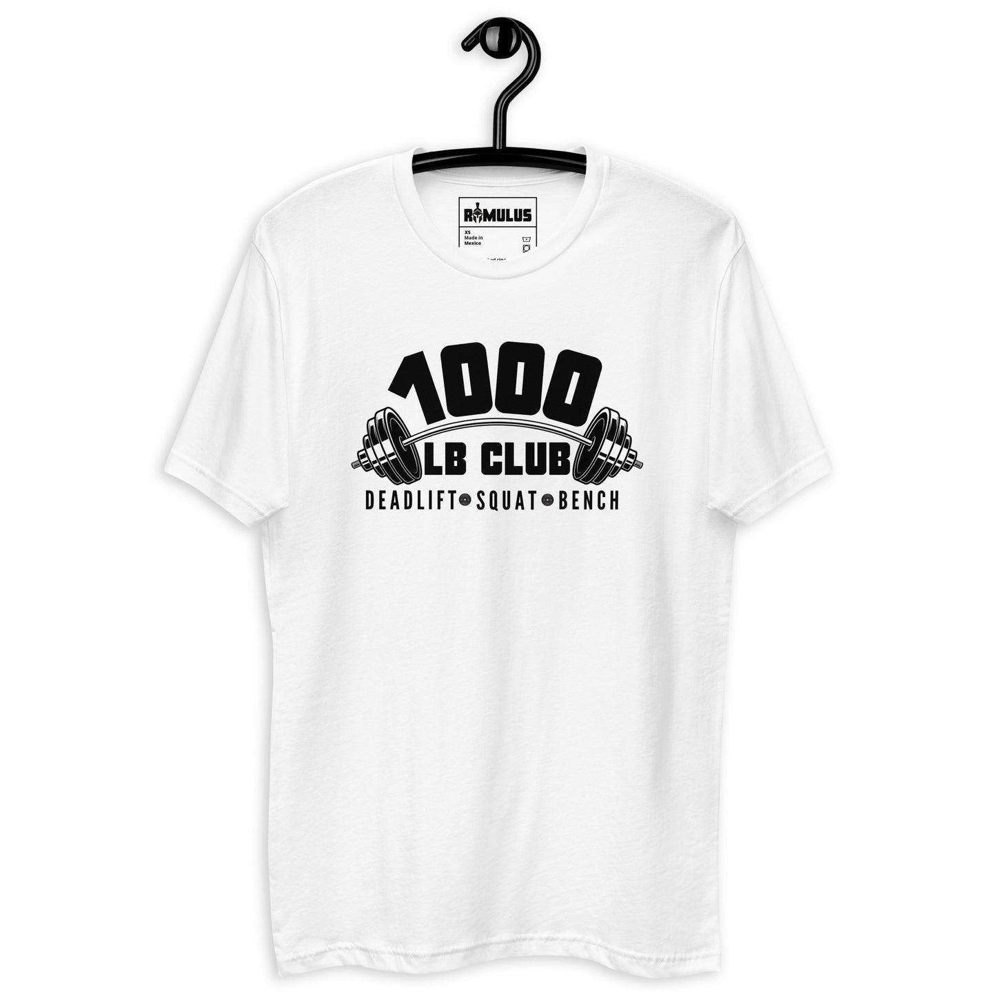 Romulus 1000lb Club Fitted T-shirt Romulus