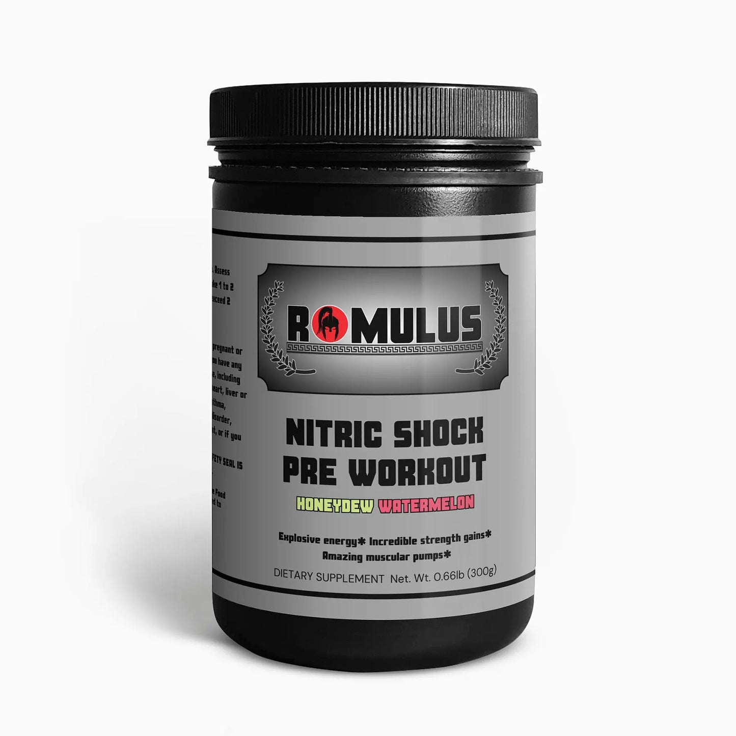 Nitric Shock Pre-Workout (Honeydew Watermelon) Romulus