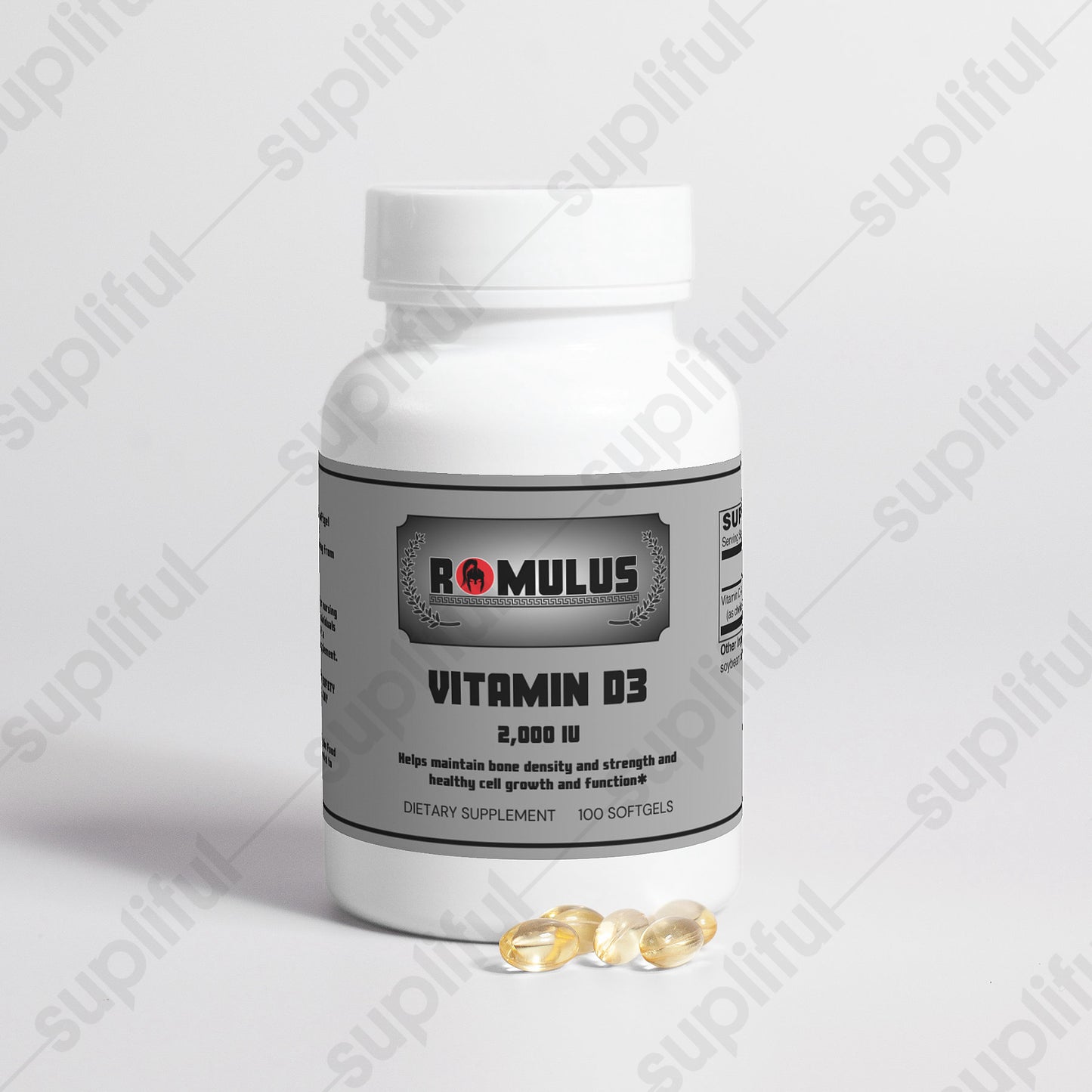 Vitamin D3 2,000 IU Romulus