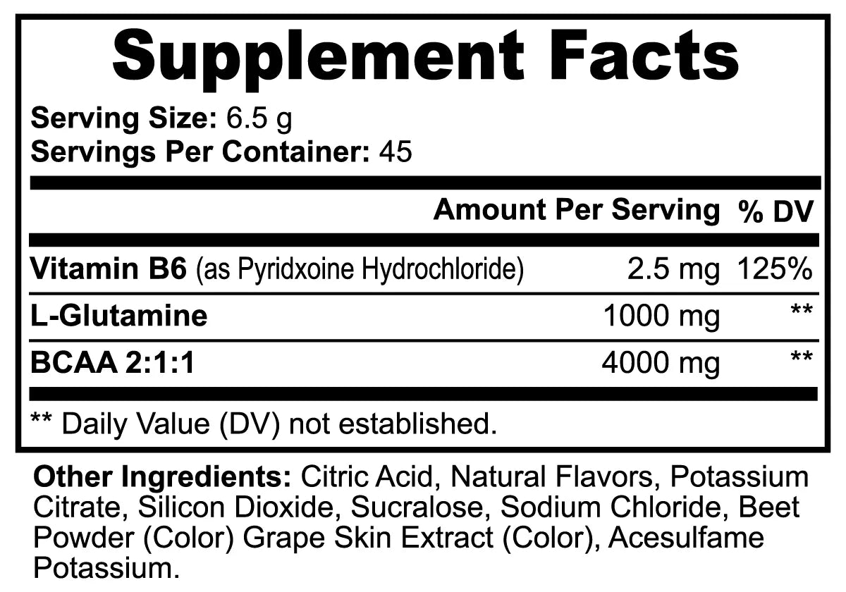 BCAA Post Workout Powder (Honeydew/Watermelon) Romulus