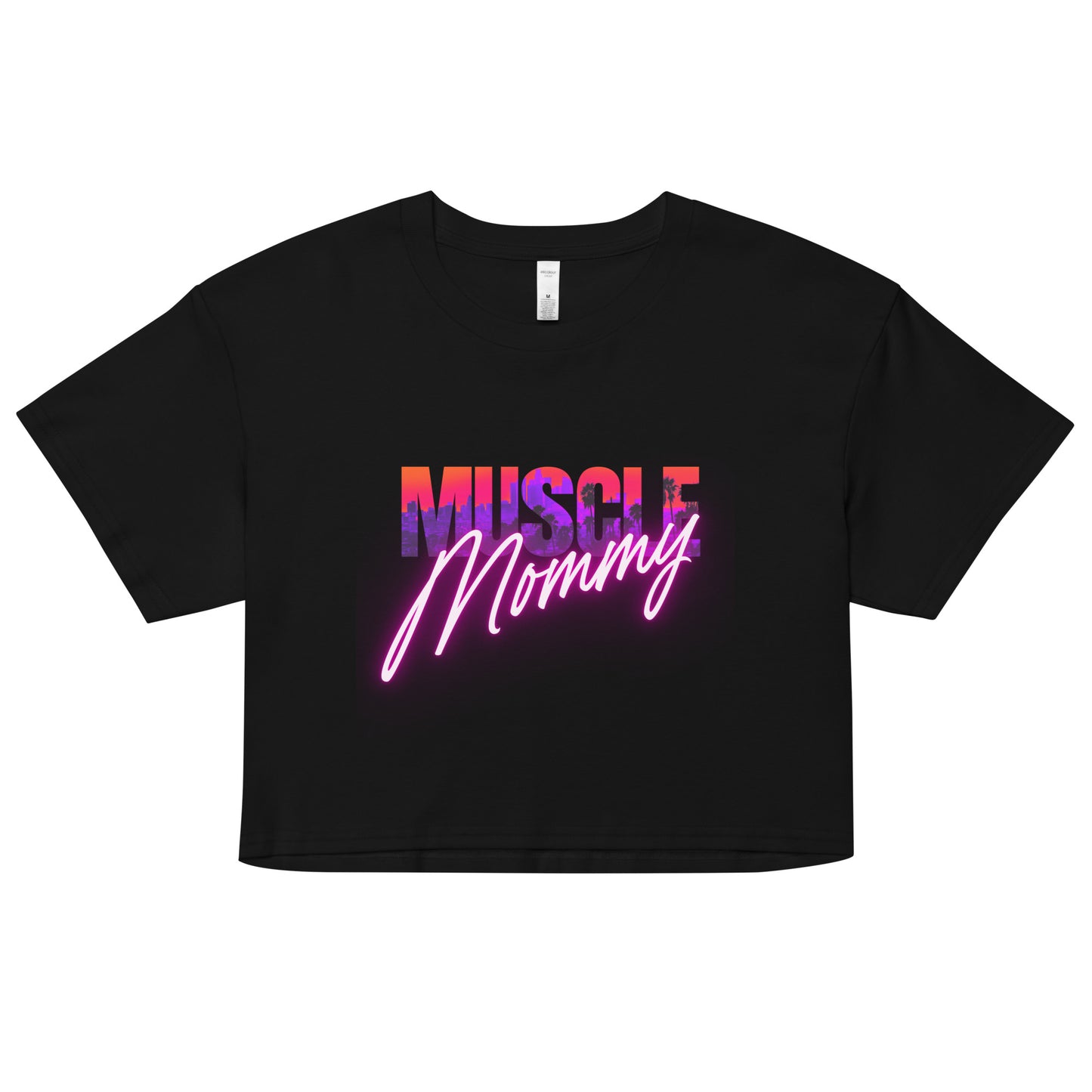 Romulus Muscle Mommy Crop Top