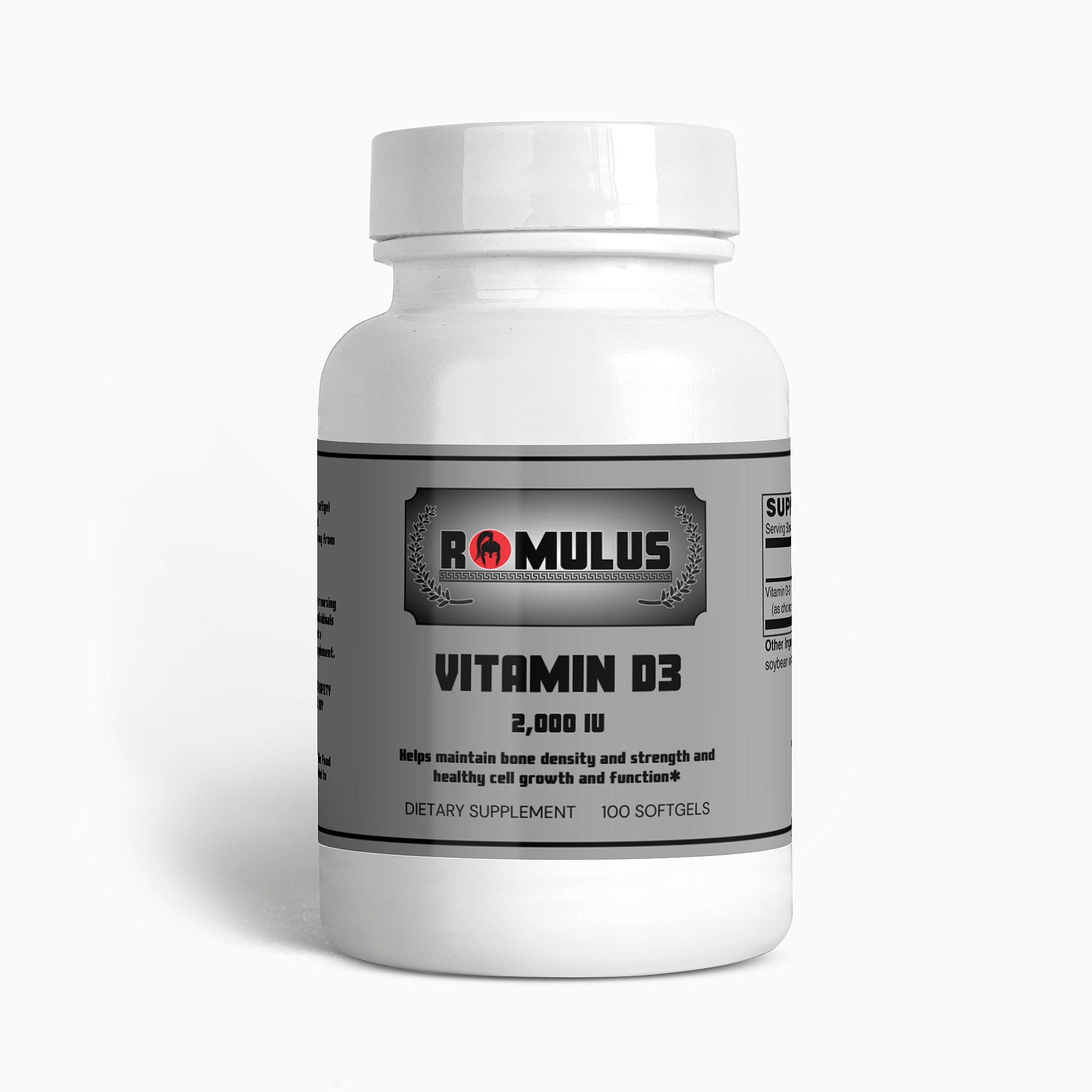 Vitamin D3 2,000 IU Romulus